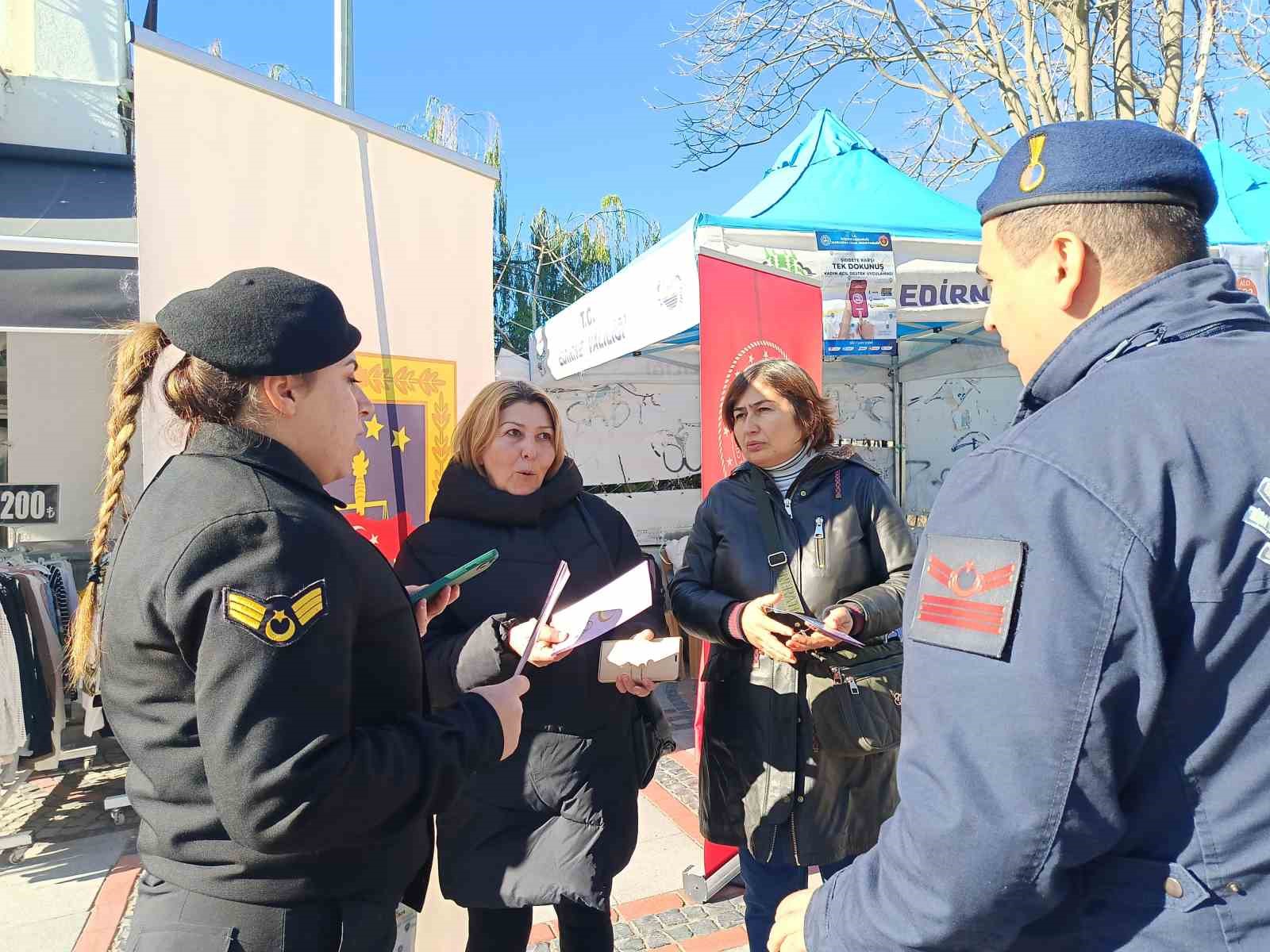 Edirne’de vatandaşlara KADES uygulaması tanıtıldı
