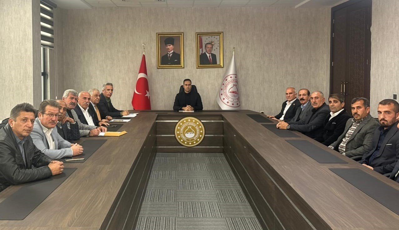 Samsat’ta birlik meclis toplantısı yapıldı