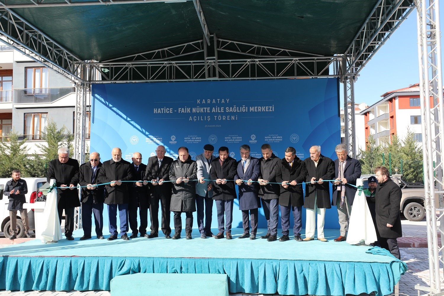 Karatay Hatice-Faik N&uuml;kte Aile Sağlığı Merkezi a&ccedil;ıldı
