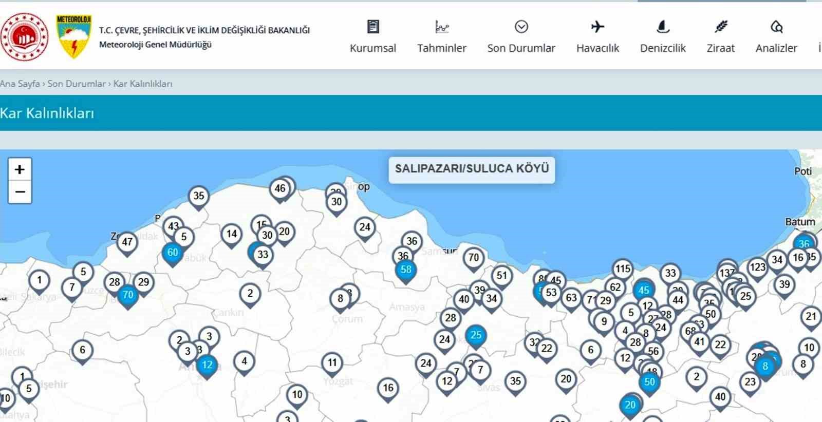 Samsun’da 500’e yakın mahalle yoluna müdahale edildi
