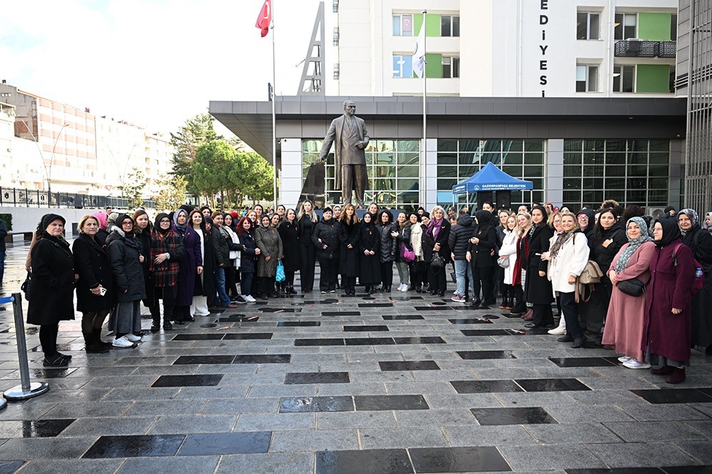 Gaziosmanpaşa’da “Kadına Şiddete Karşı” mücadele çağrısı