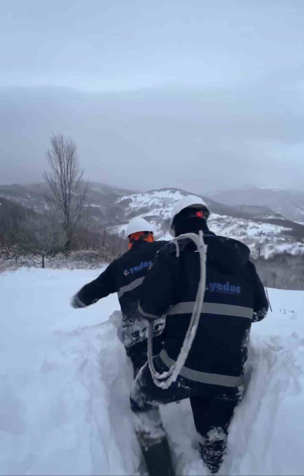 Genel Müdür Bilgi: “Hava muhalefetinden bin 600 trafo ve 130 bin abone etkilendi”
