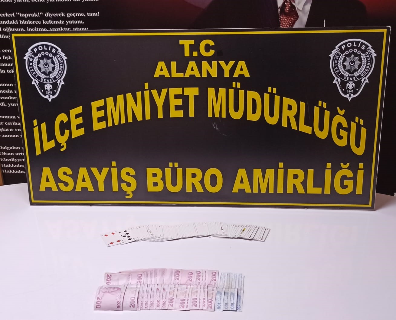 Antalya’da kumar ve tombala operasyonu: 85 şahsa adli ve idari işlem