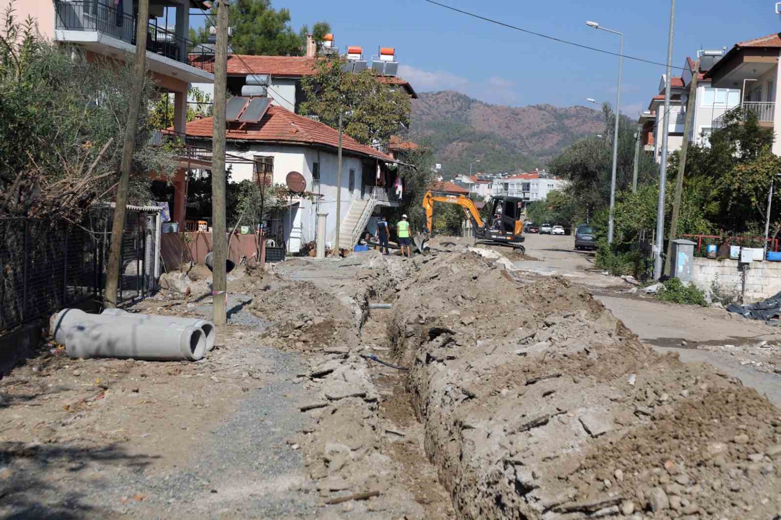 Ortaca’nın içme suyu hatları yenileniyor