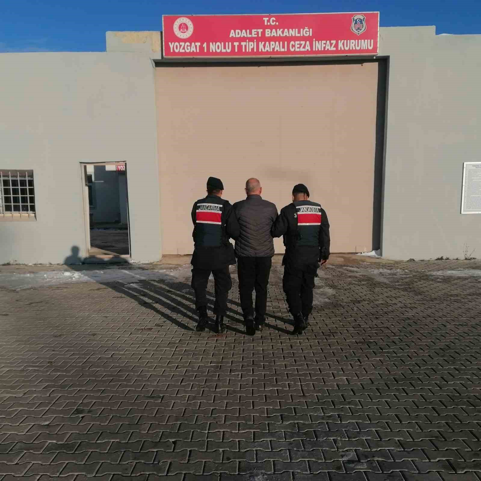 Yozgat&rsquo;ta aranan şahıs yakalandı

