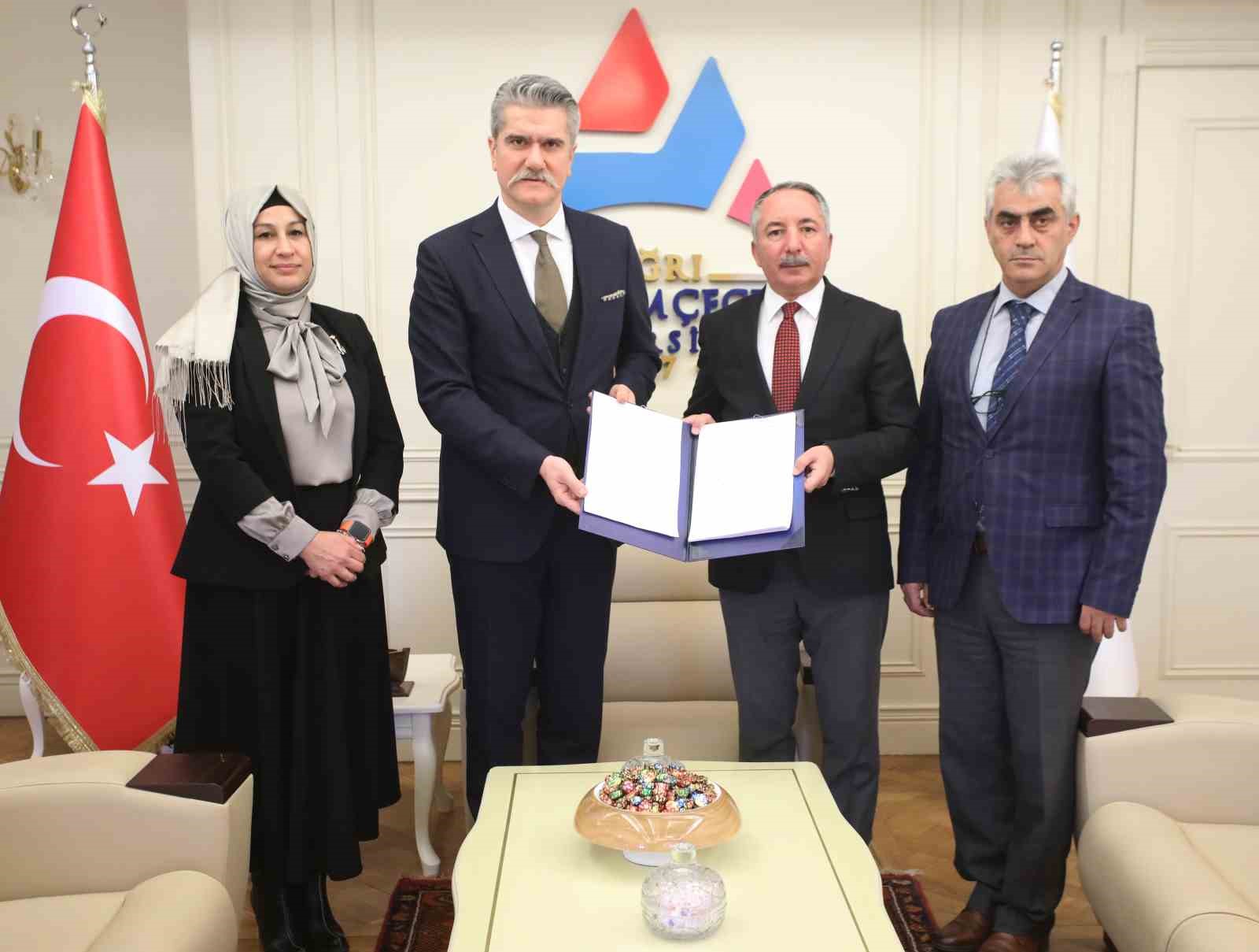 Aİ&Ccedil;&Uuml; ile Ağrı Cumhuriyet Başsavcılığı arasında iş birliği protokol&uuml; imzalandı

