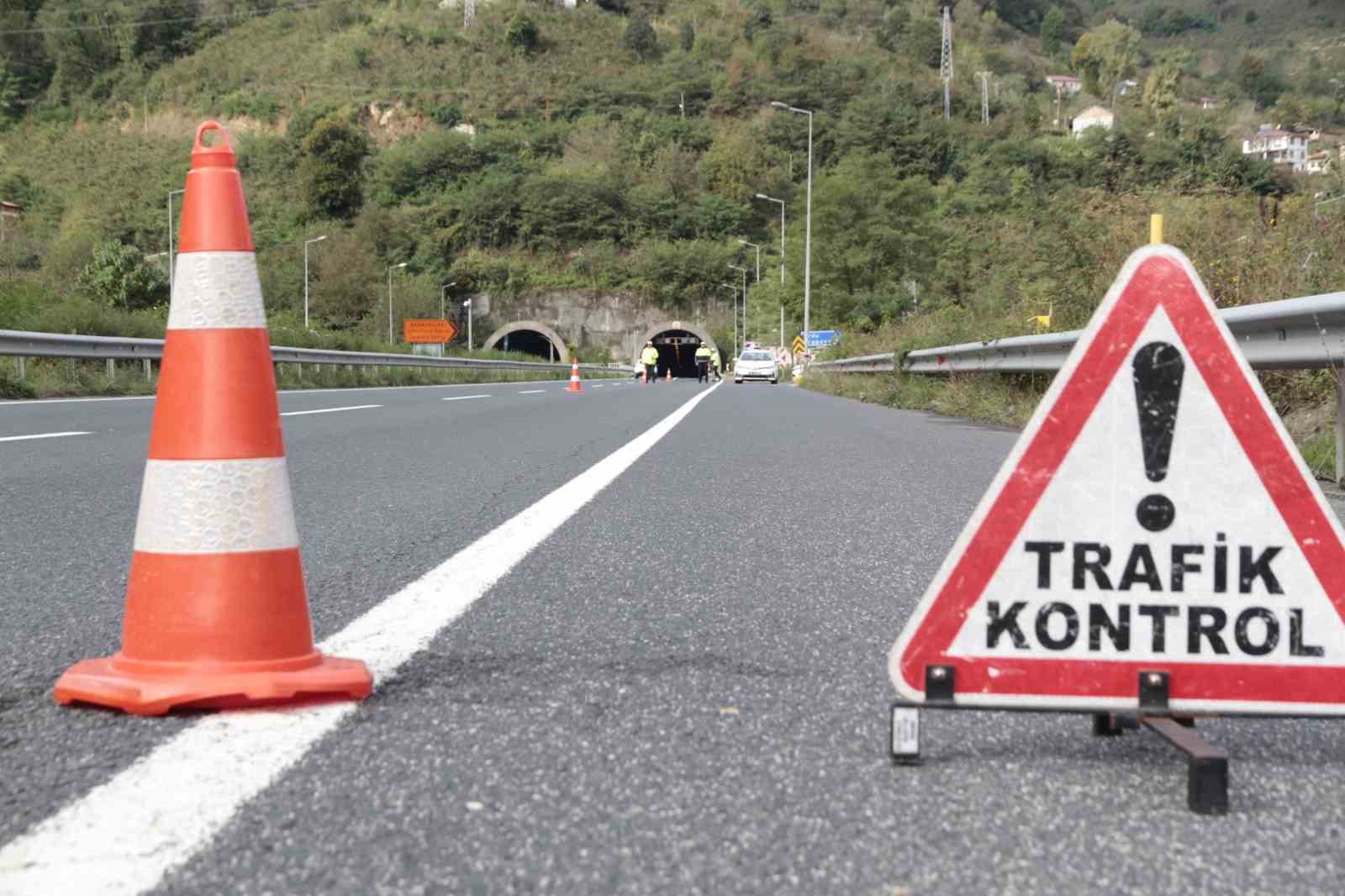 Ordu’da bir haftada yaklaşık 15 bin araç ve sürücüsü denetlendi