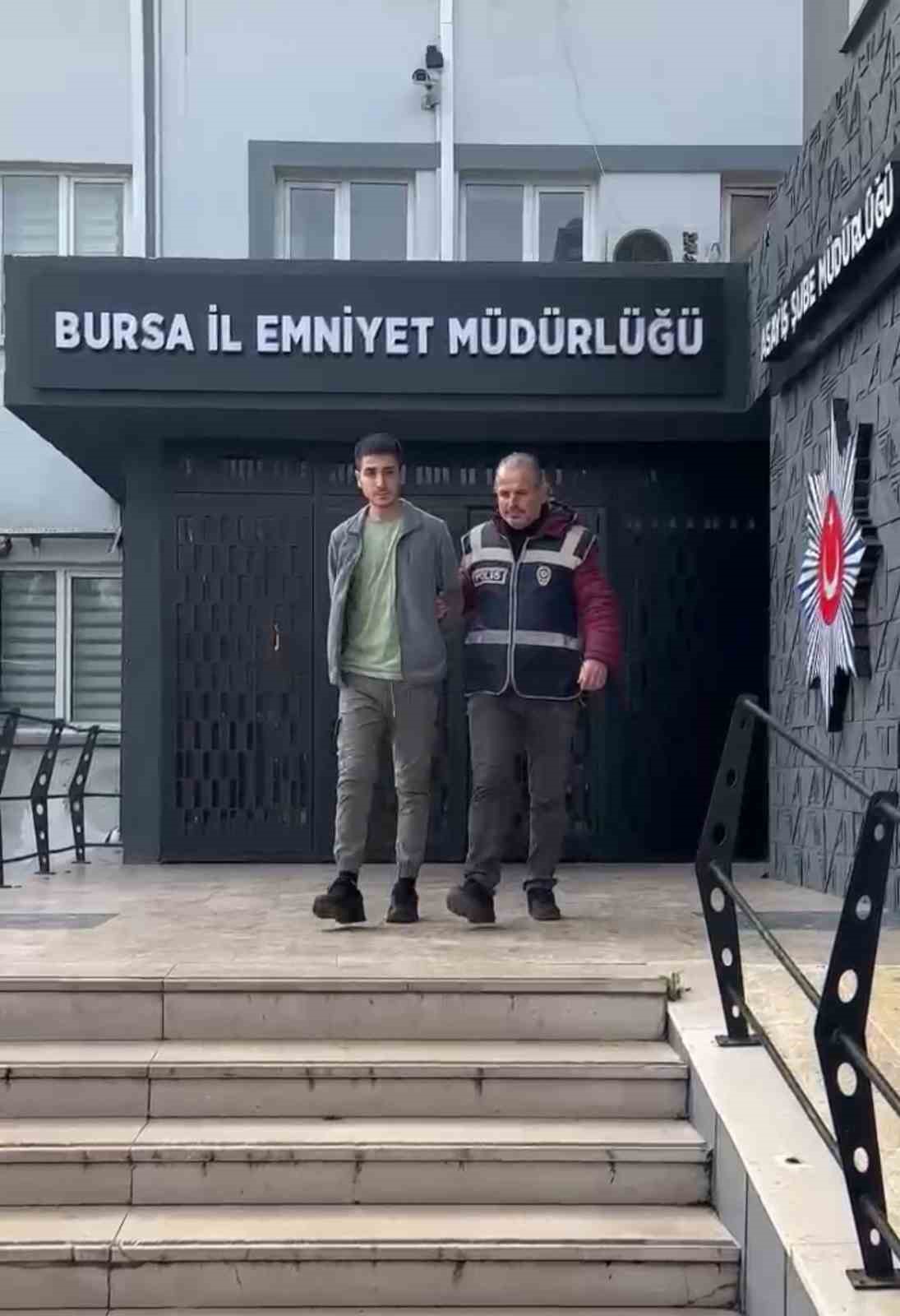 Bursa’da 16 yıl hapis cezasıyla aranan şüpheli yakalandı