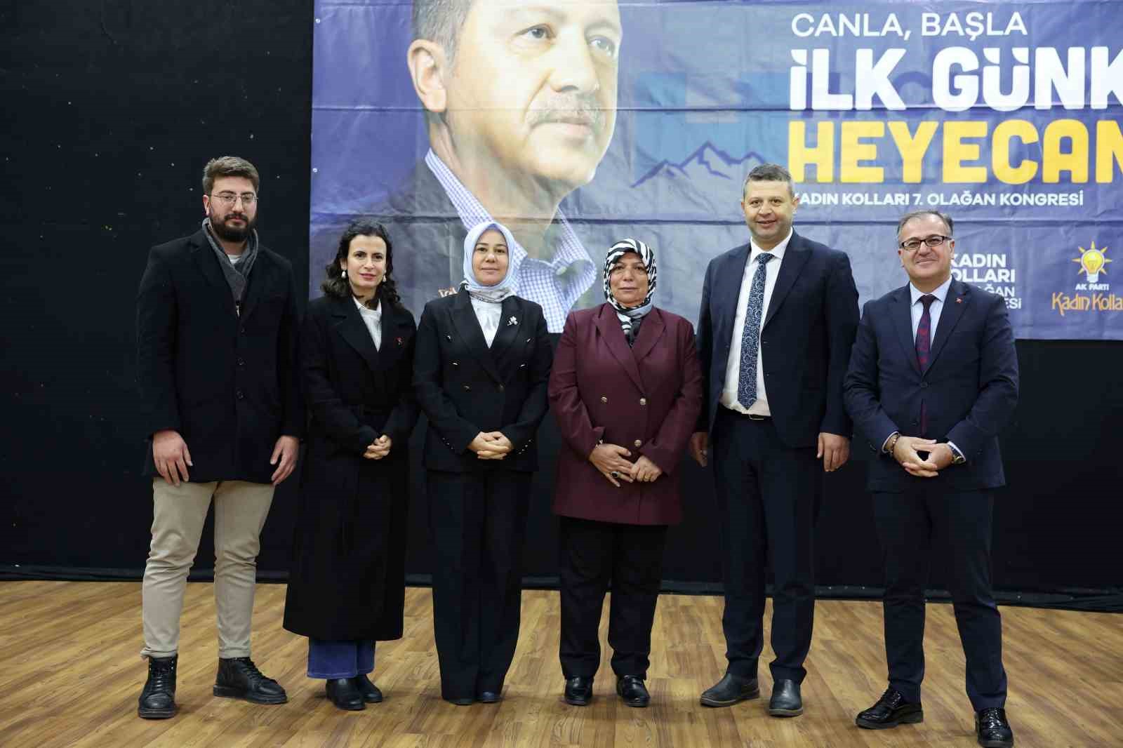 Başkan Özdoğan: &quot;Hanım kardeşlerimiz ile yol yürümeye devam edeceğiz&quot;