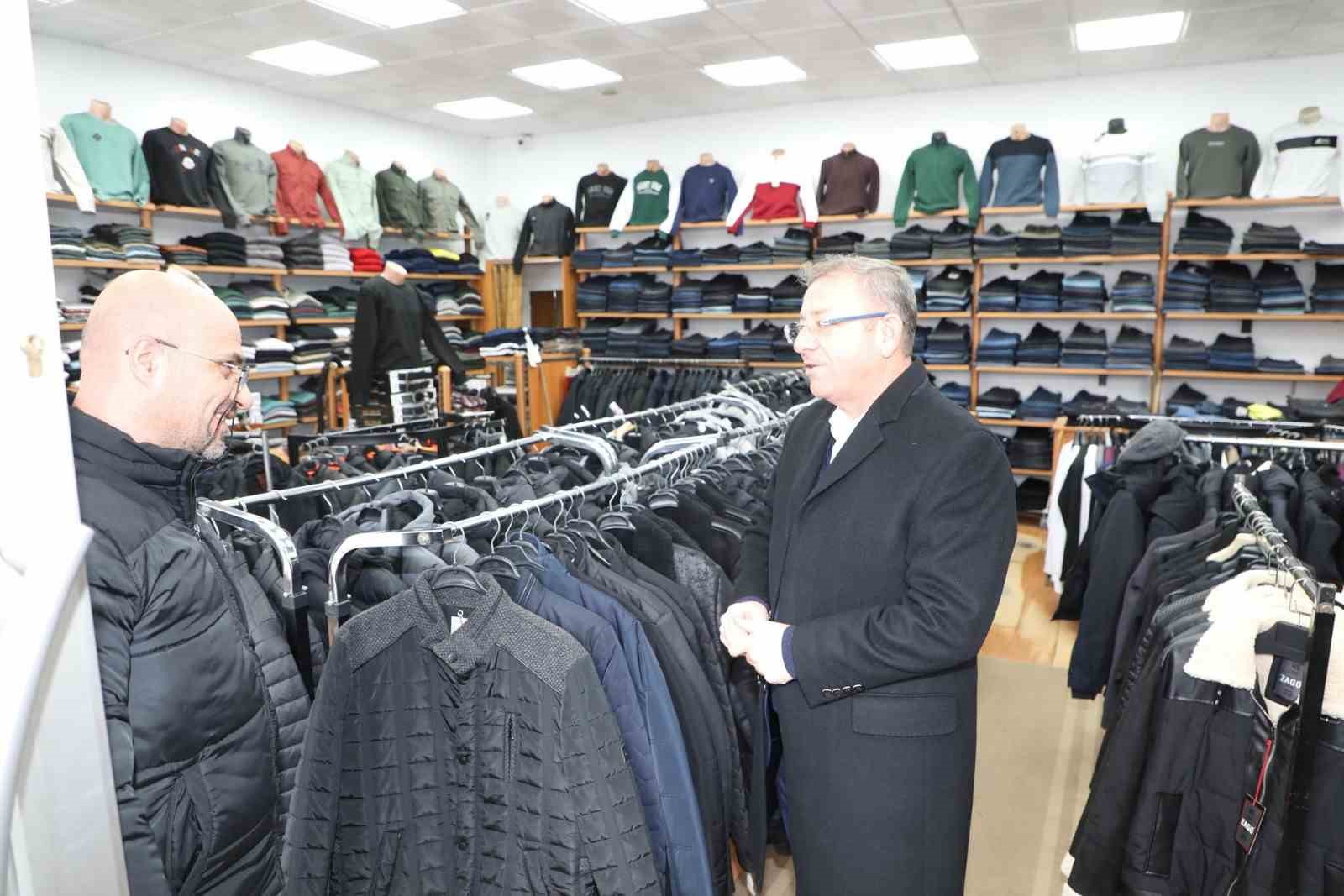 Kars Valisi Ziya Polat&rsquo;tan esnaf ziyareti
