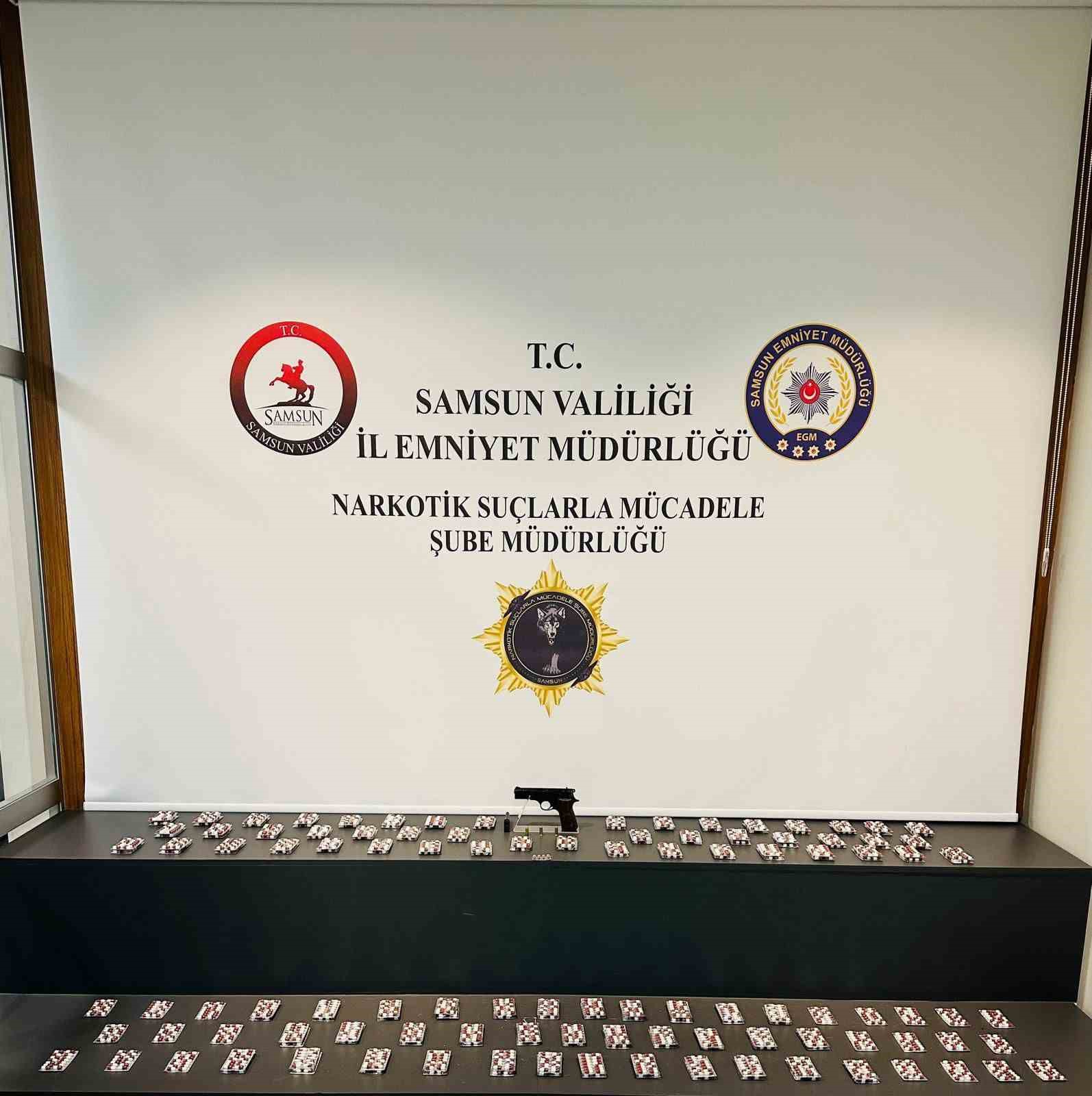 Samsun’da uyuşturucu operasyonu: 3 gözaltı