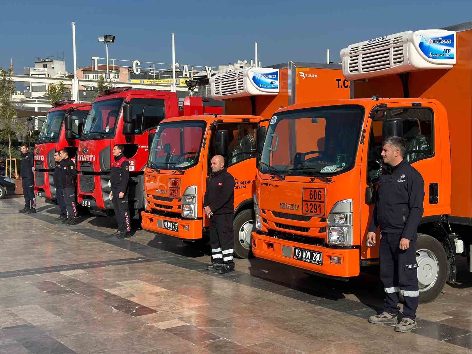 Aydın Büyükşehir Belediyesi araç filosunu güçlendiriyor
