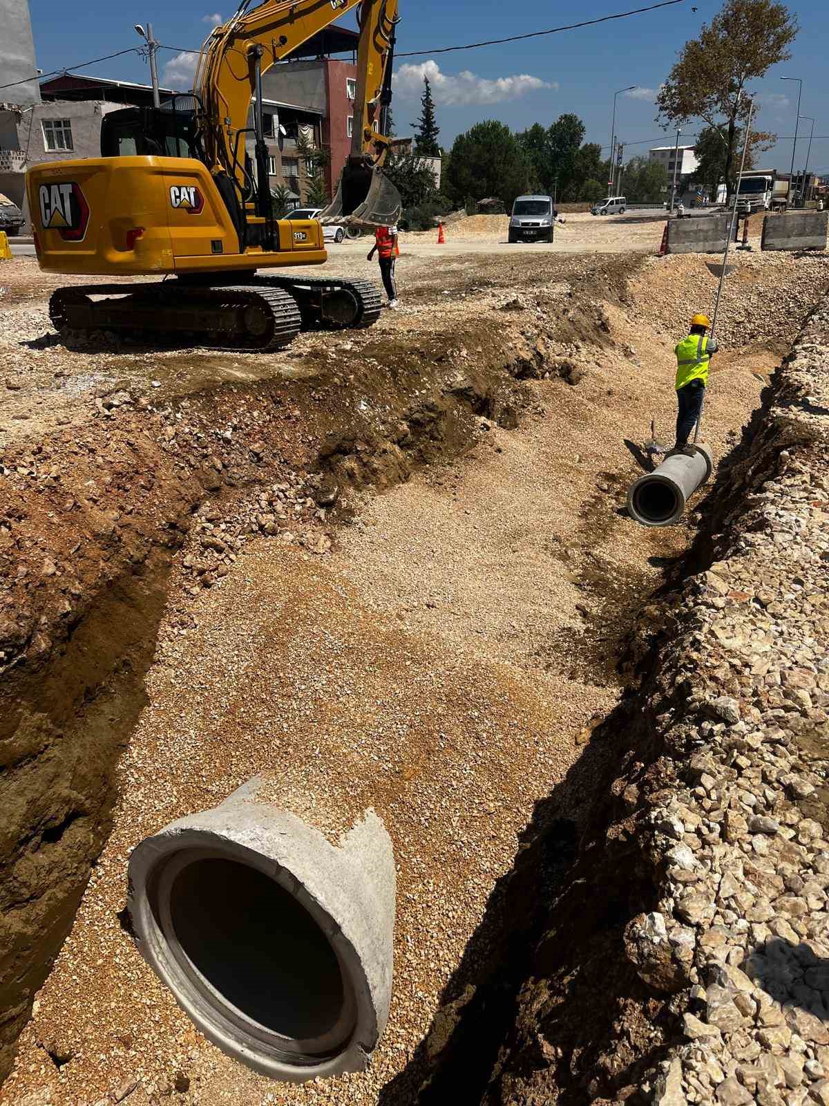 Büyükşehir’den Yıldırım’a sağlıklı altyapı
