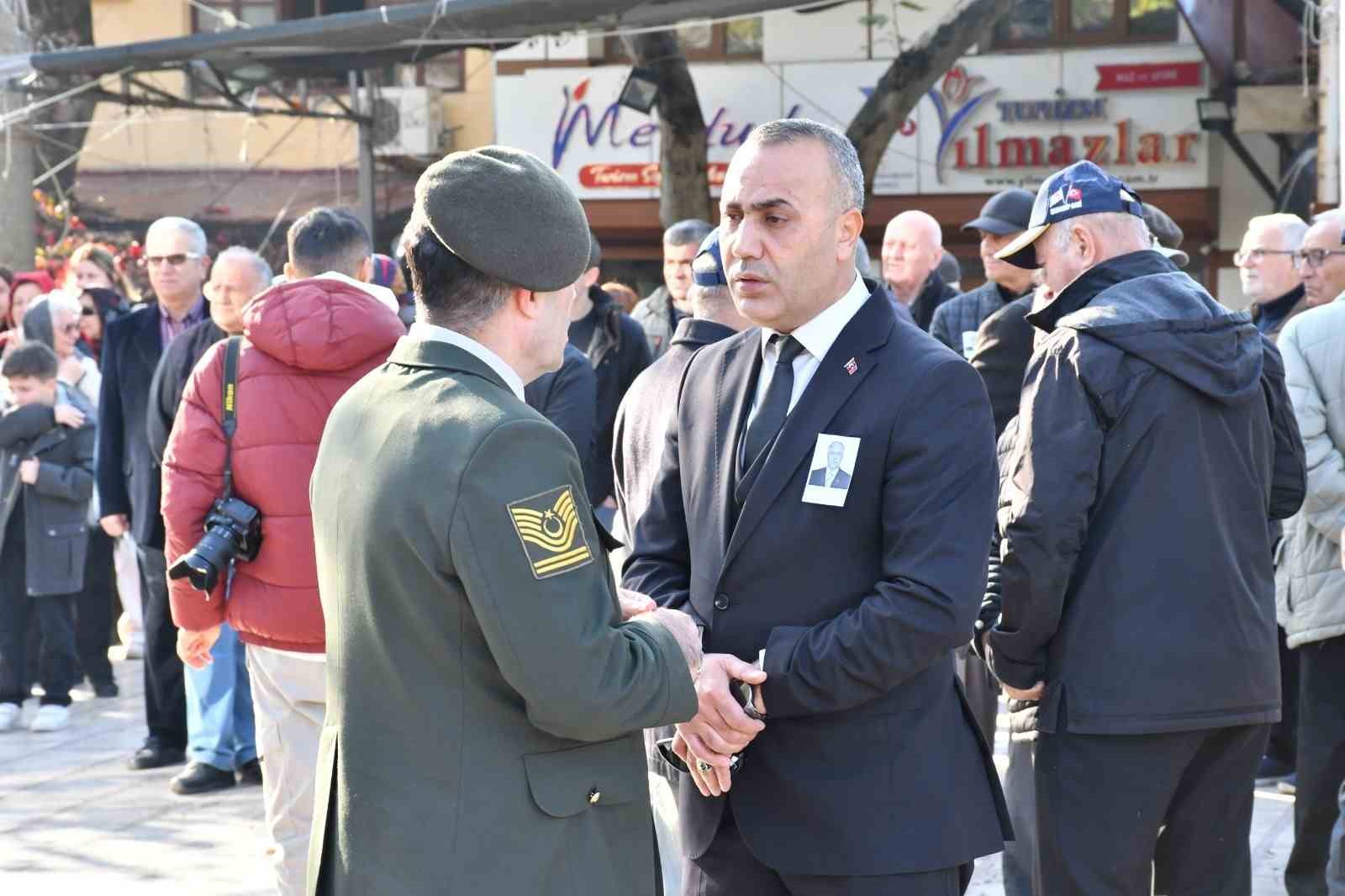 Kıbrıs Gazisi Çelikbilek, askeri törenle uğurlandı