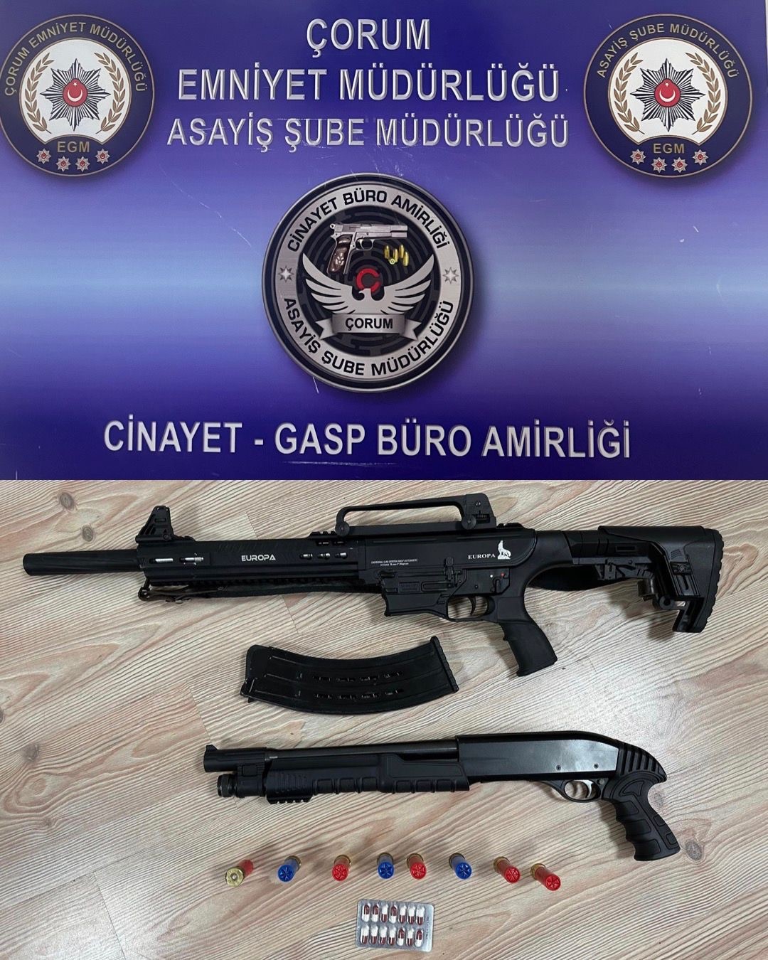 Çorum’da araman 6 kişi yakalandı
