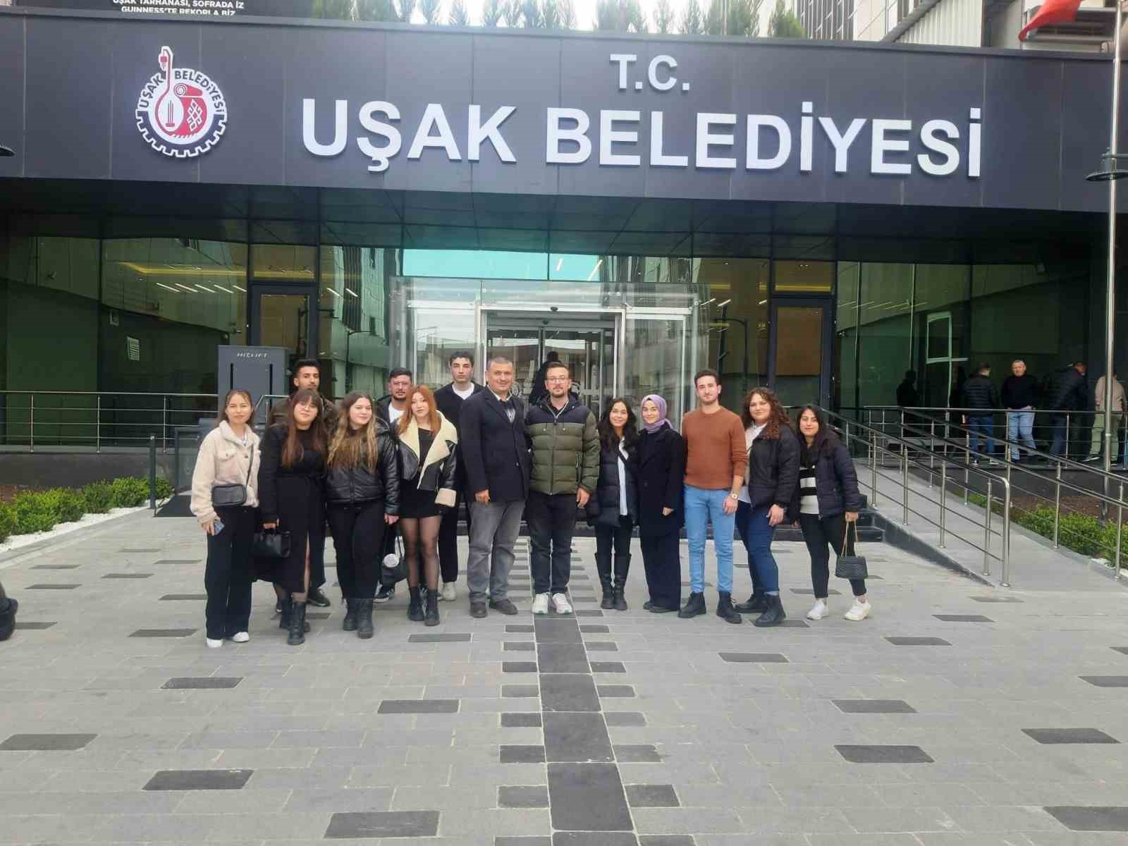 Hisarcık MYO’dan Uşak Belediyesi’ne teknik gezi