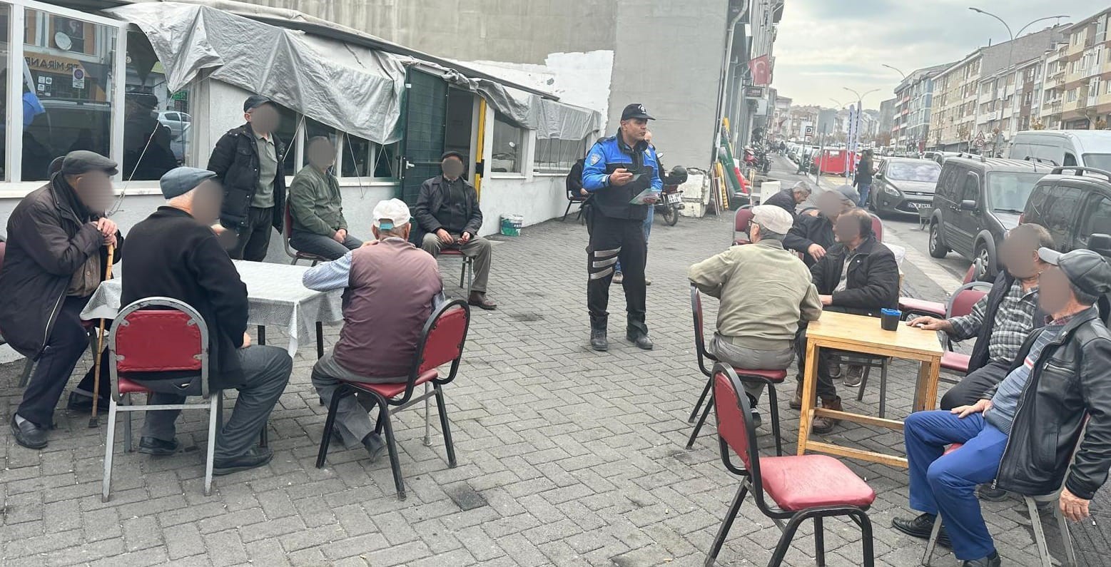 Polis hırsızlık ve dolandırıcılık konusunda vatandaşı bilgilendirdi