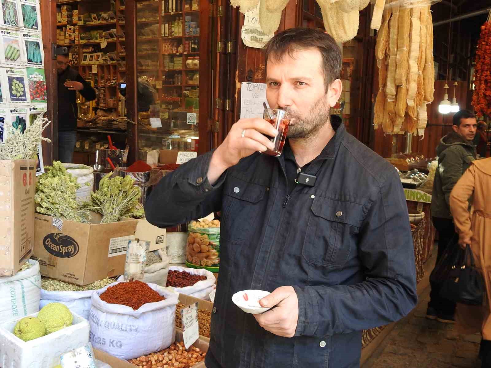 Aktarlarda kış yoğunluğu
