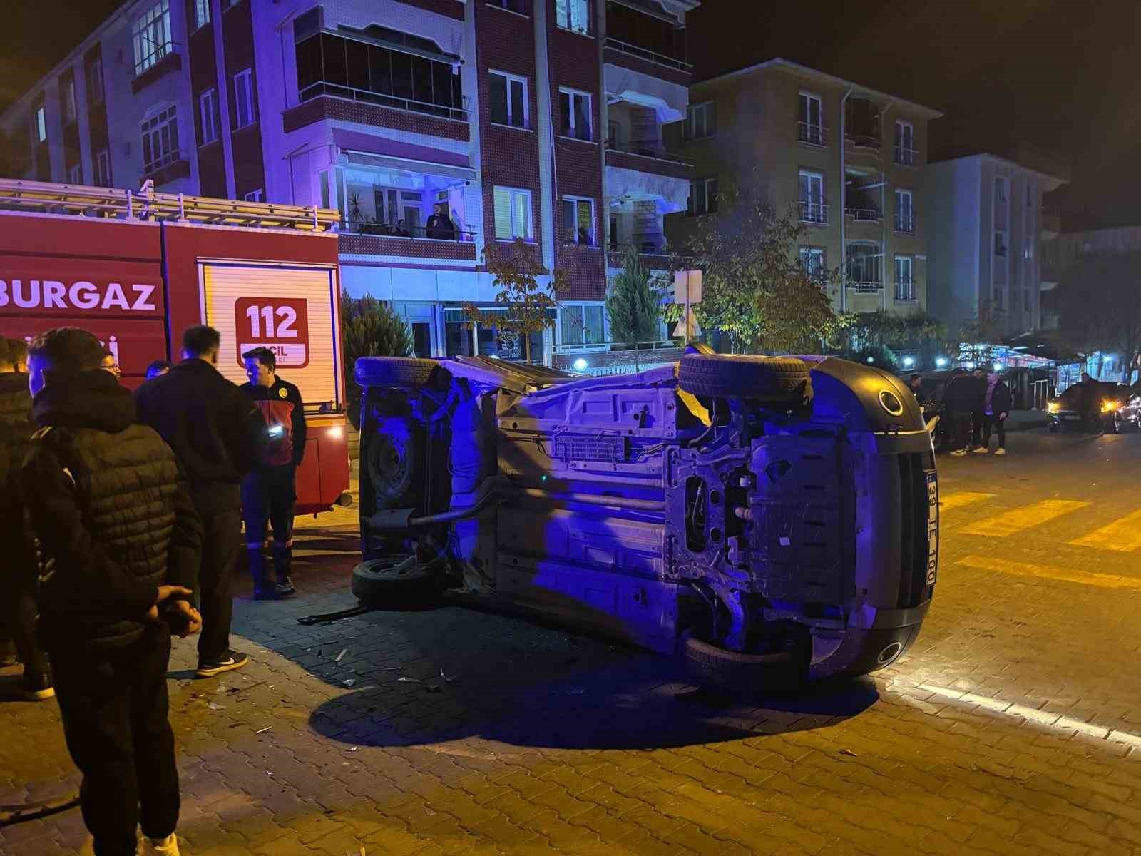 Lüleburgaz’da trafik kazası: 1 yaralı
