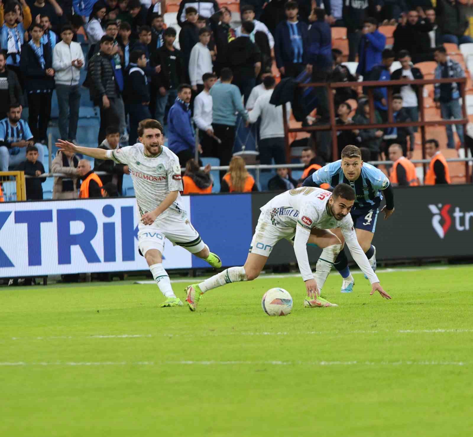 Trendyol Süper Lig: Adana Demirspor: 0 - Konyaspor: 1 (Maç sonucu)