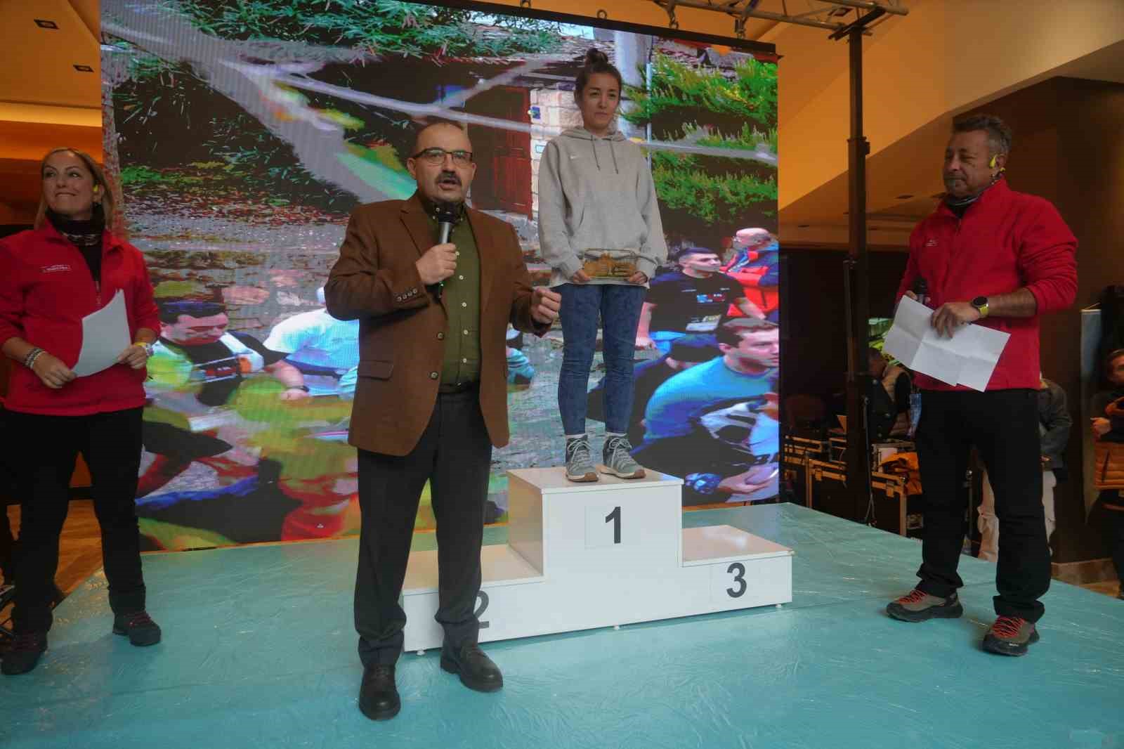 Karspor İda Ultra Maraton’da dereceye girenlere ödülleri verildi