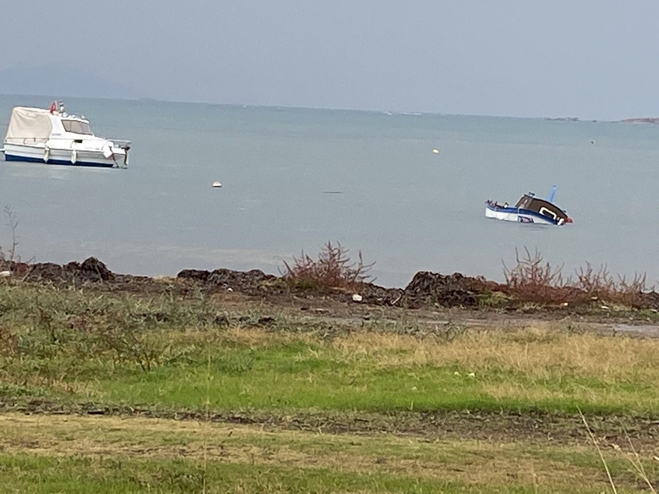 Ayvalık&rsquo;ta yağış yer yer etkili oldu
