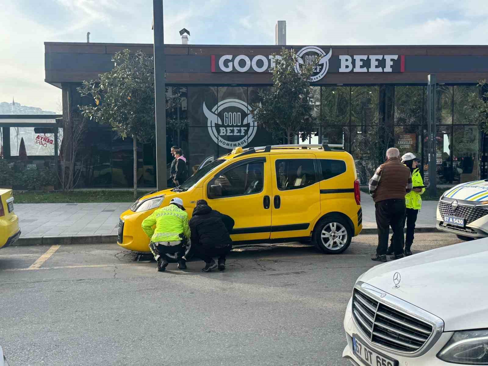 Ticari taksilere kış lastiği uygulaması
