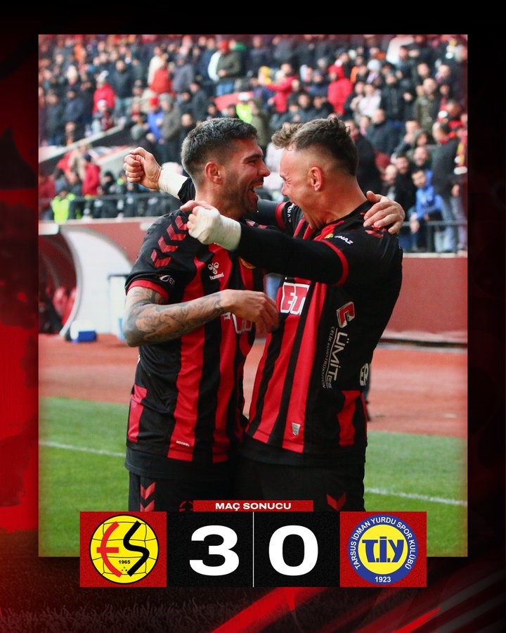 Eskişehirspor, Tarsus İdman Yurdu’nu 3-0 mağlup etti