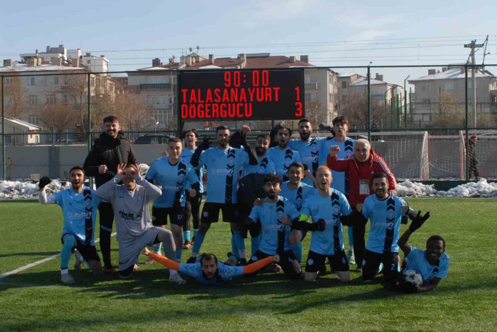 Döğergücü FK namağlup yoluna devam ediyor