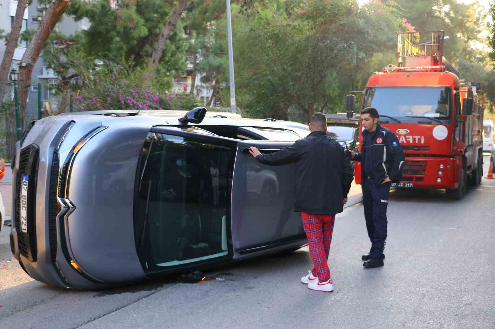 Kazayı kendisinin yapmadığını söyleyip alkol metreyi reddetti