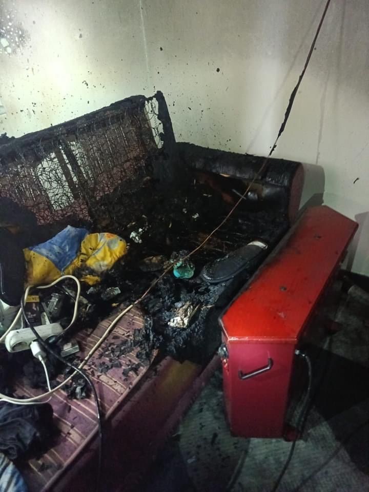 Ev yangınında bir kişi zehirlendi
