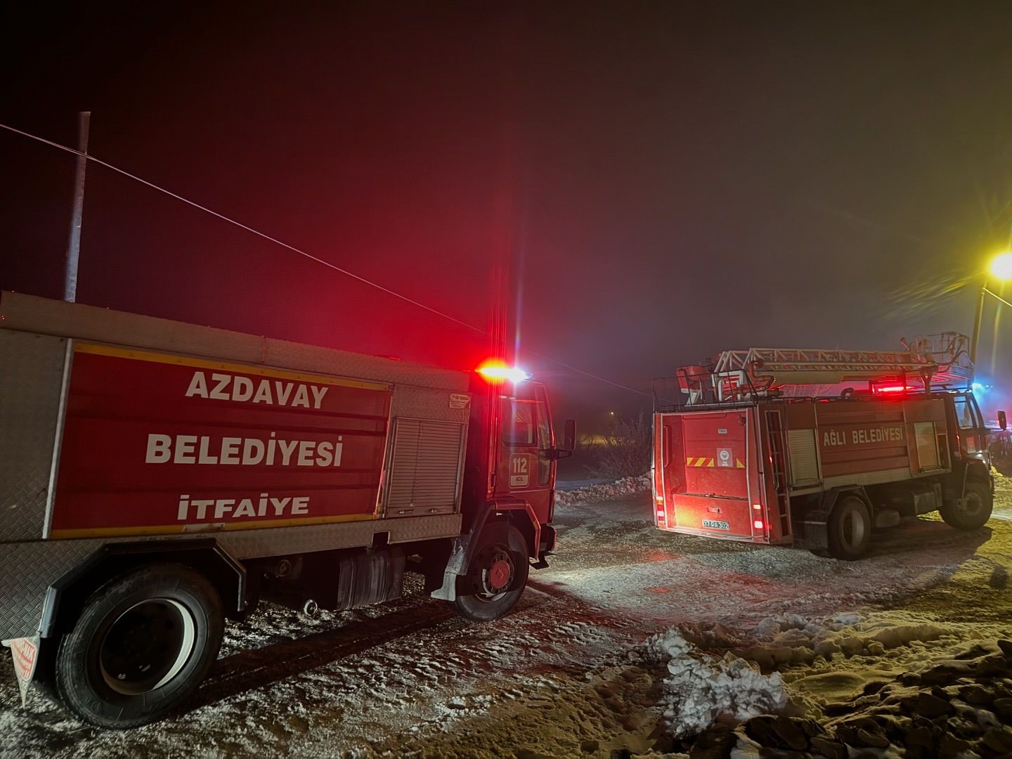 Kastamonu’da alevlere teslim olan ev kullanılmaz hale geldi
