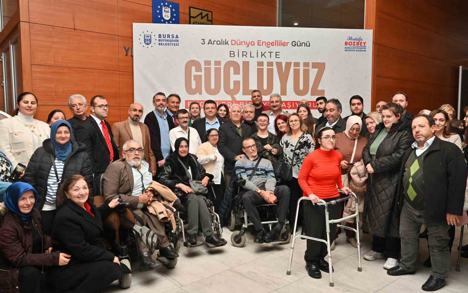 Bursa Büyükşehir&rsquo;den engelsiz buluşma