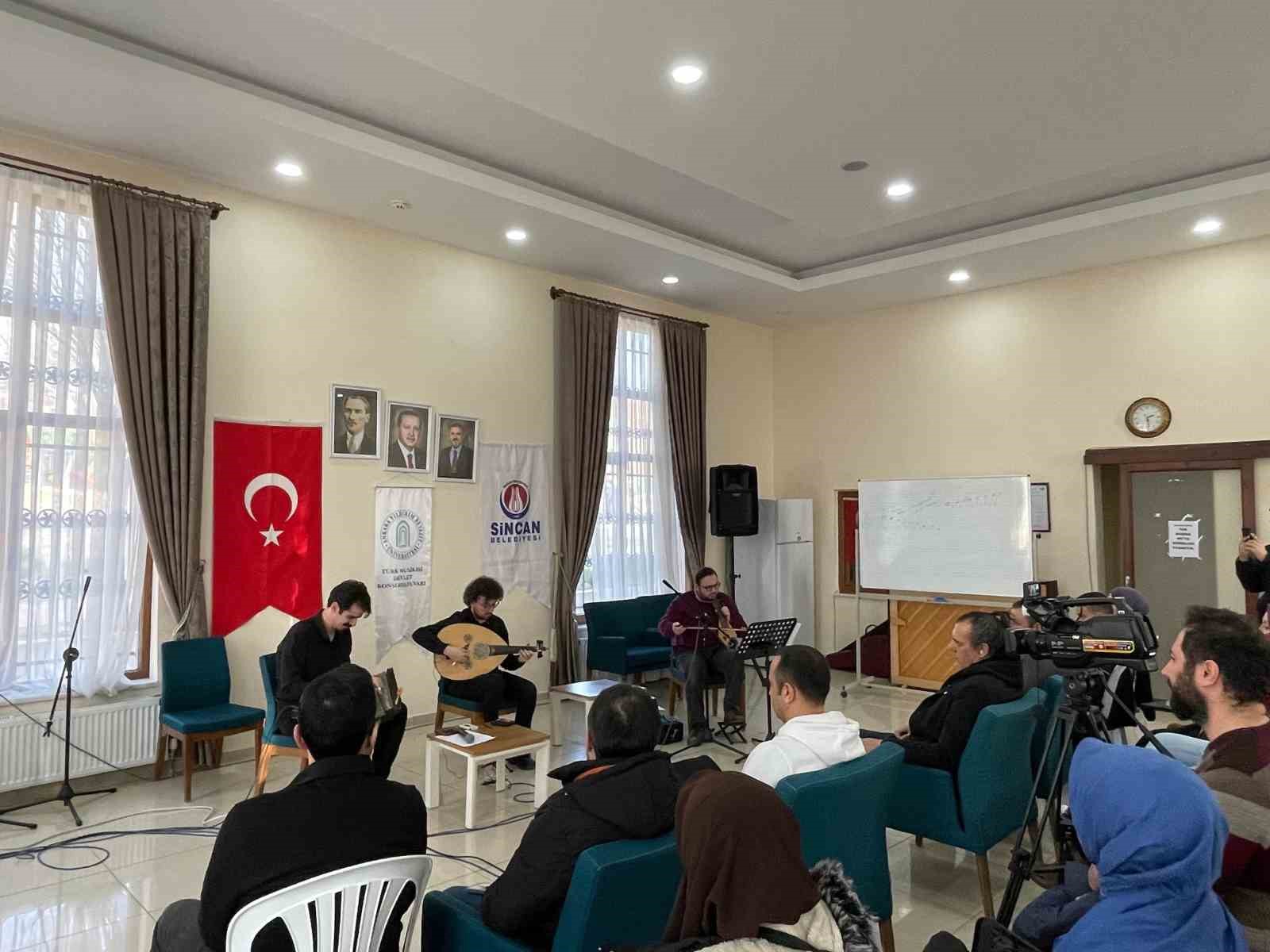 Sincan’da &quot;Kardeş Mızraplar&quot; konseri