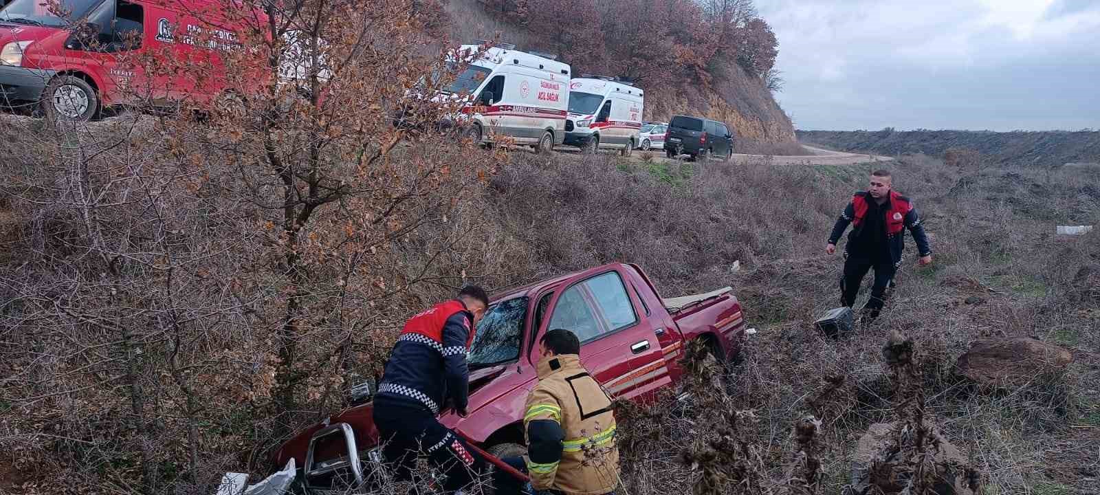 Çan’da trafik kazası: 2 yaralı
