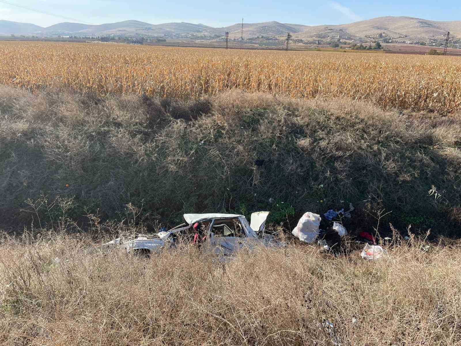 Şanlıurfa’da otomobil devrildi: 5 yaralı