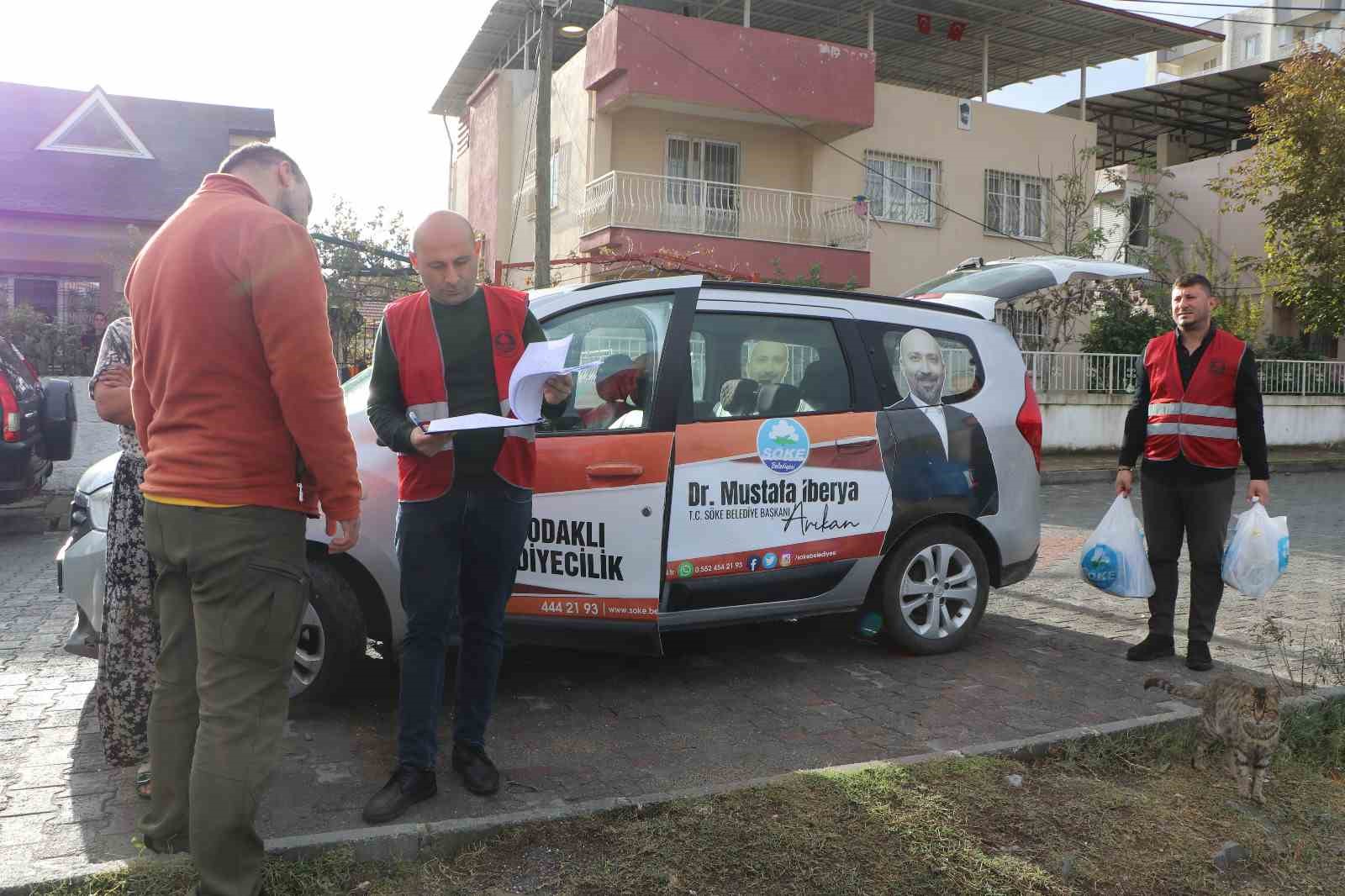 Söke Belediyesi’nden ihtiyaç sahiplerine destek eli