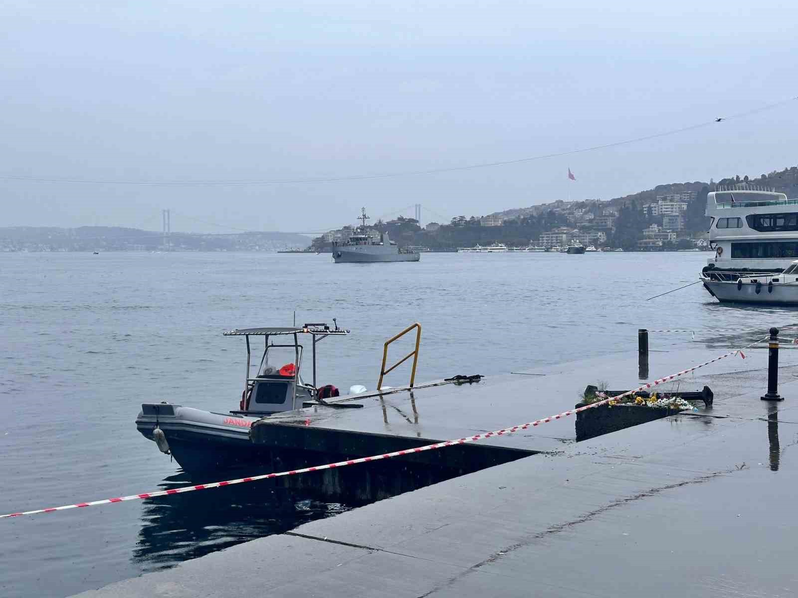 Sarıyer’de denizda kaybolan kardeşleri arama çalışmalarına Deniz Kuvvetleri Komutanlığı’ndan destek
