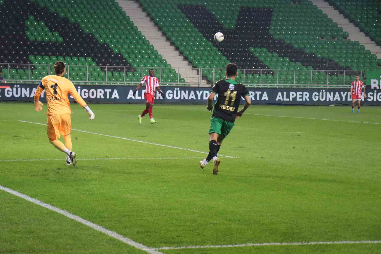 Trendyol 1. Lig: Sakaryaspor: 2  - Boluspor: 1