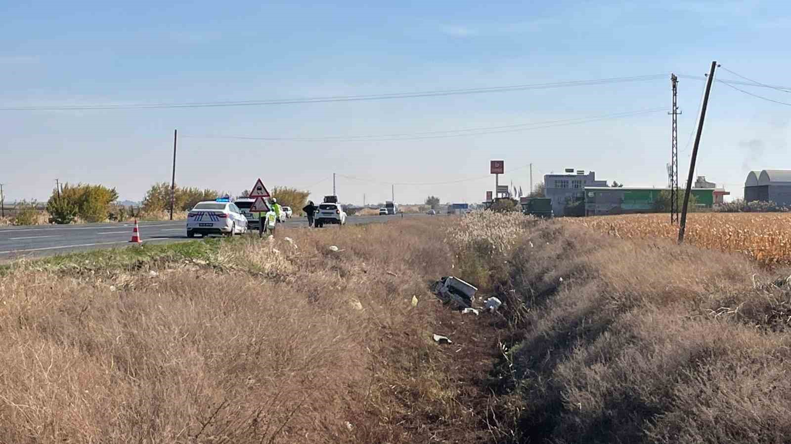 Şanlıurfa&rsquo;da otomobil devrildi: 5 yaralı
