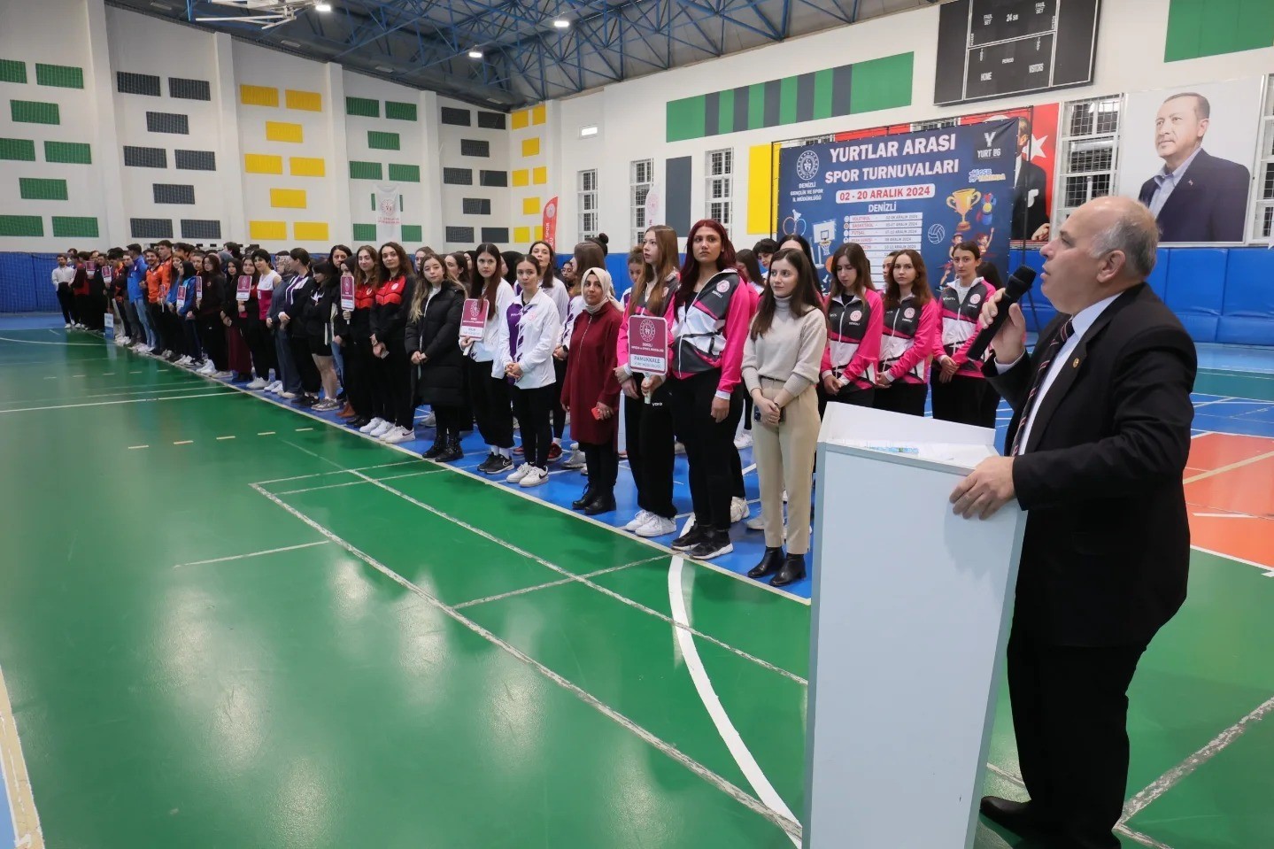 Denizli&rsquo;de Yurtlararası Spor Oyunları başladı

