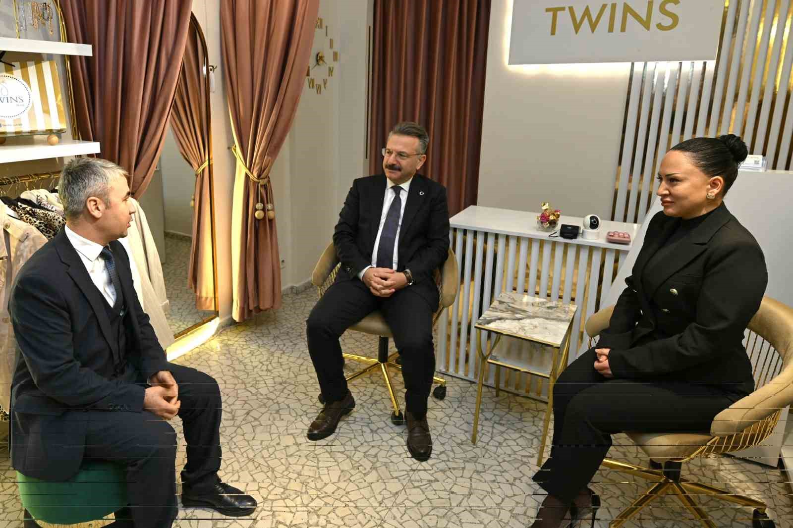 Vali Aksoy’dan Eskişehir’deki engelli girişimcilere ziyaret