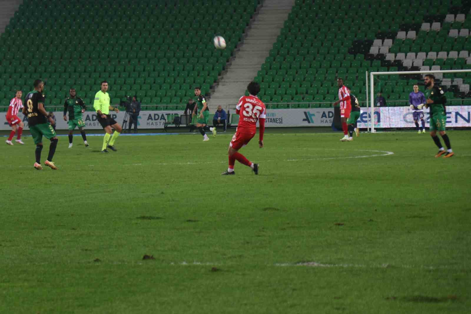 Trendyol 1. Lig: Sakaryaspor: 2  - Boluspor: 1
