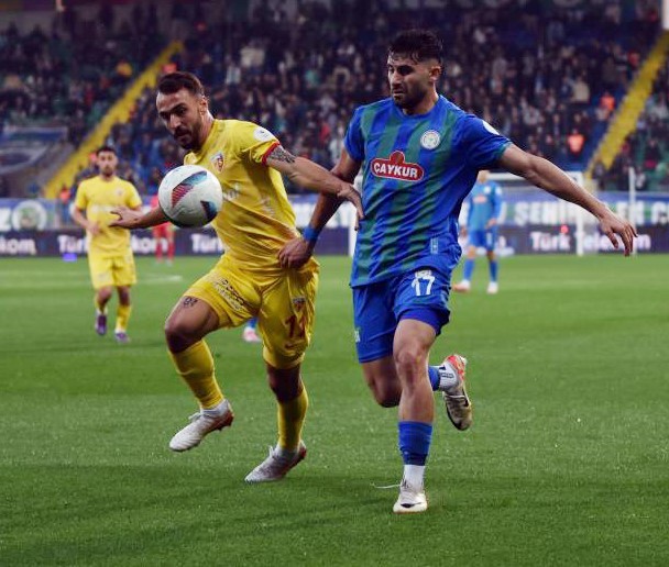 Kayserispor Rize’de 6 maçtır kazanamıyor