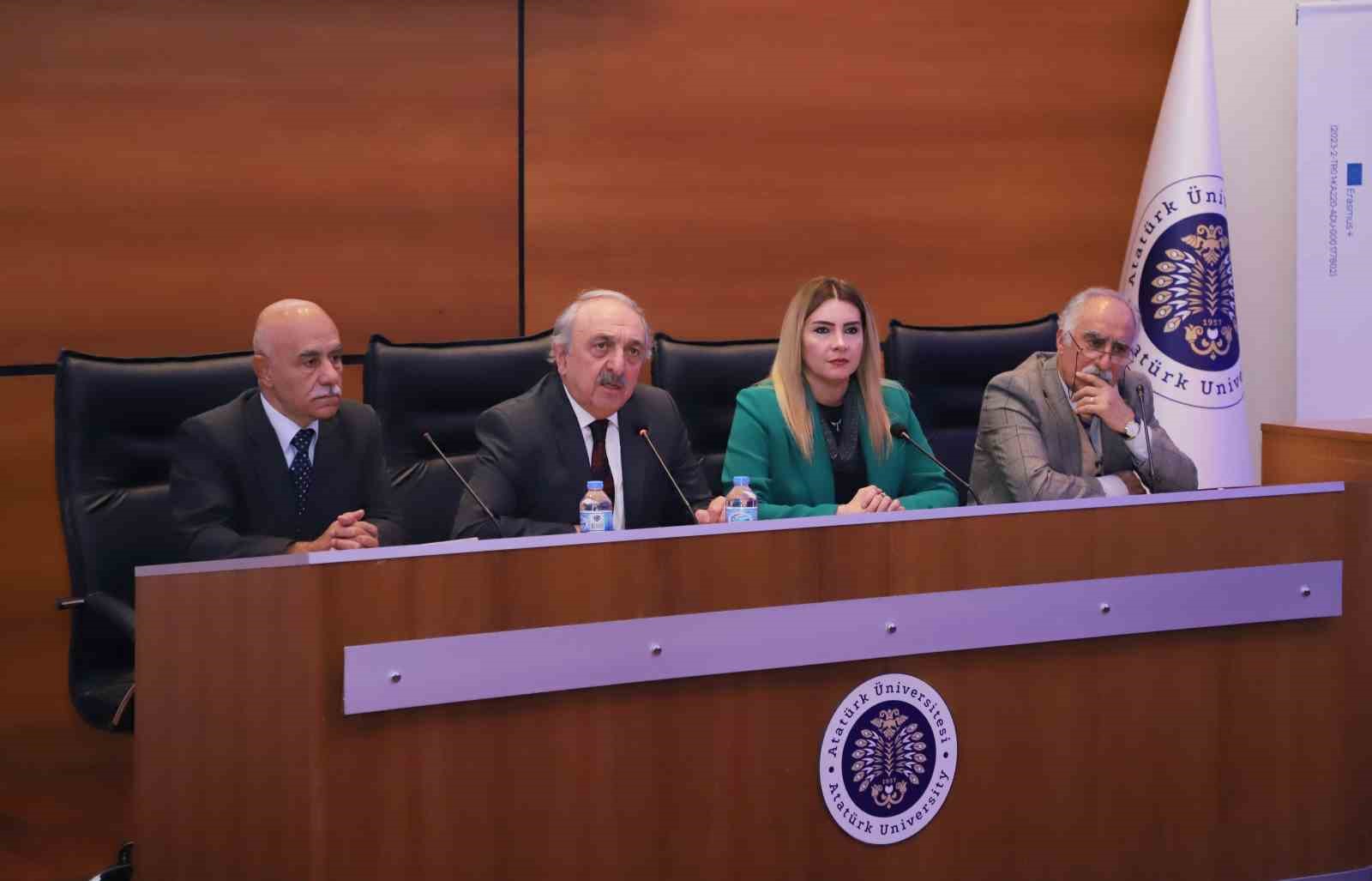 Atat&uuml;rk &Uuml;niversitesi&rsquo;nde &lsquo;Mutlu Şehir Erzurum&rsquo; Projesinin a&ccedil;ılışı ger&ccedil;ekleştirildi
