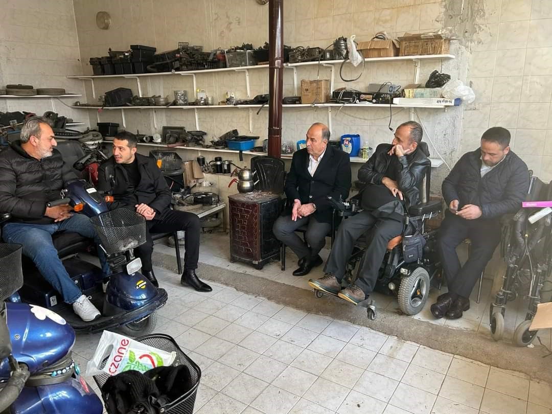 Başkan Arslan engelli vatandaşlarla bir araya geldi
