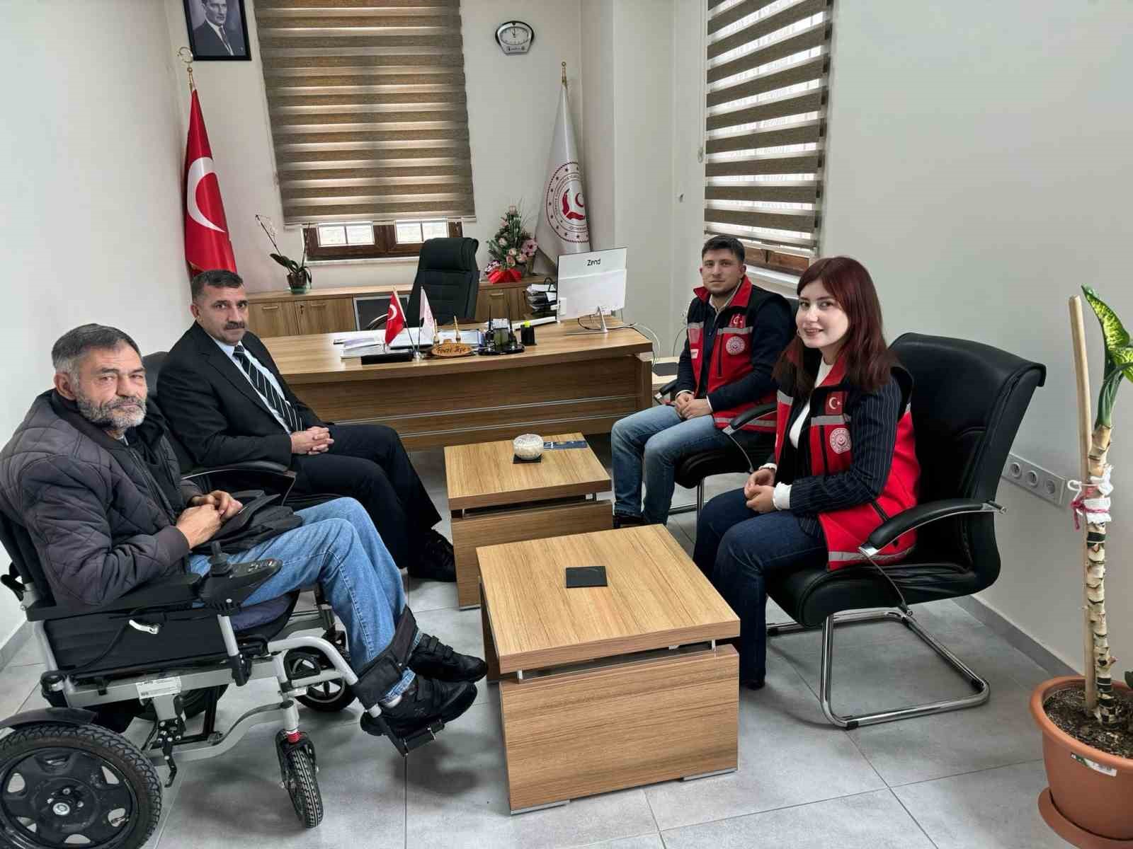 3 Aralık Dünya Engelliler Günü’nde anlamlı ziyaret