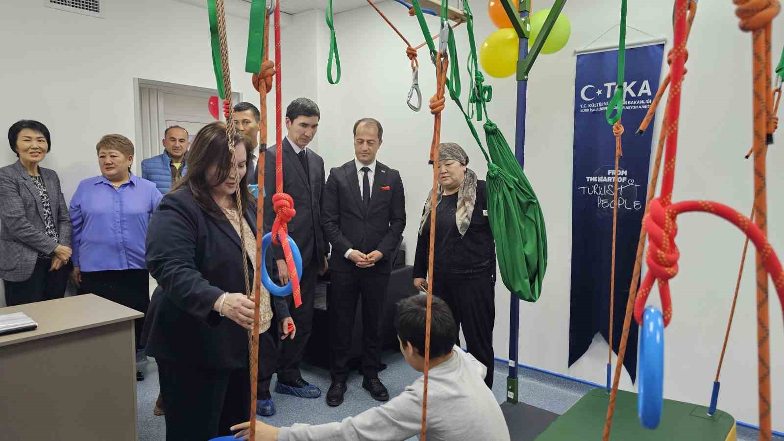 TİKA&rsquo;dan Kırgızistan&rsquo;da engelli &ccedil;ocuklar i&ccedil;in anlamlı proje
