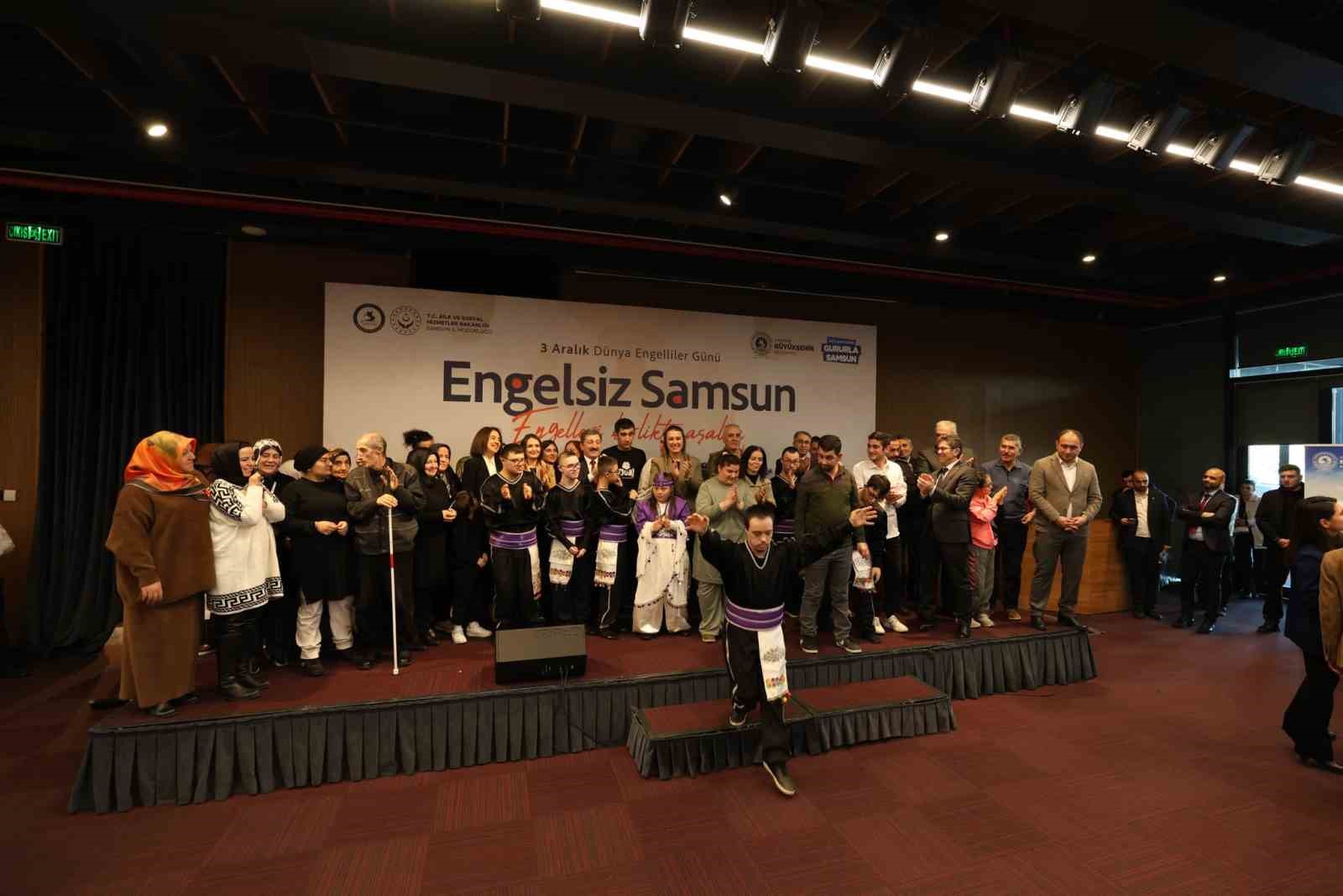 Samsun’da engellilere 153,2 milyonluk destek