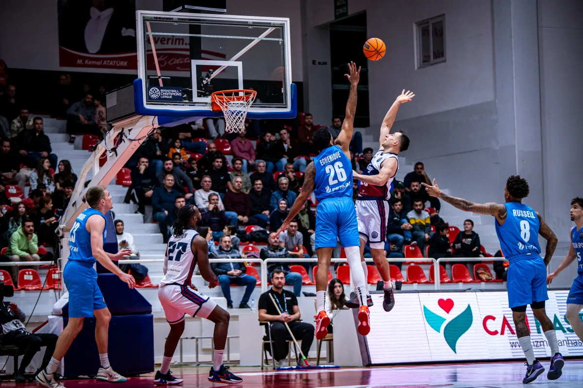 FIBA Şampiyonlar Ligi: Aliağa Petkimspor: 90 - King Szczecin: 63